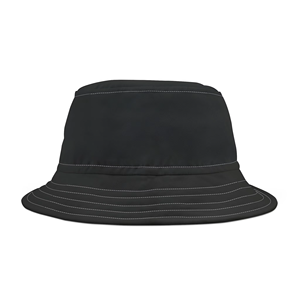 Chapeau de seau de couleur noire prêt à l'impression de haute qualité, chapeau de seau vierge en gros disponible en différentes couleurs 100% polyester fabriqué - Product Image 4