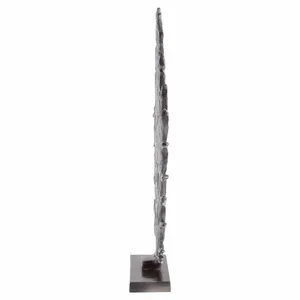 Prato pequeño negro níquel árbol escultura Metal decoración del hogar ornamento sala de estar dormitorio entrada escritorio diseño artístico - Product Image 5