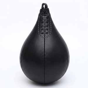 Factory Wholesale Leather <b>Boxing</b> Speed <b>Ball</b> Best Quality Speed <b>Ball</b> Leather Punching Bag OEM ODM <b>Boxing</b> Workout - Product Image 4