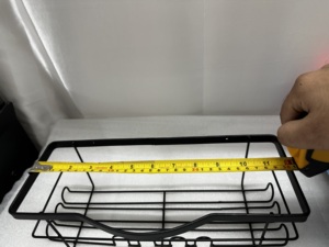 Étagère d'angle de salle de bain en métal, acier inoxydable, acier au carbone, rangement, support de douche suspendu - Product Image 4