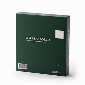 Leitz Signature <b>Folder</b> DIN <b>A4</b> 90% Recycled Grey Cardboard 10 Compartments Black/Grey Color - Product Image 3
