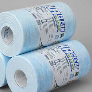 Krclean-Rollo de papel de cocina de 100 hojas azul, 1 capa, toallitas absorbentes de 20x20cm para la limpieza diaria de la cocina - Product Image 5