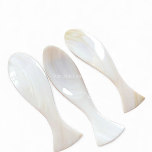 Cuchara Artesanal de Nácar para Pedidos al por Mayor, para Servir Postres, Caviar y Uso en la Mesa, del Mercado Vietnamita - Product Image 1