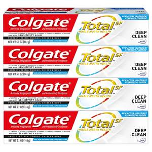 Dentifrice blanchissant total Colgate, rafraîchit l'haleine, blanchit les dents et soulage la sensibilité, saveur de menthe, lot de 24 - Product Image 2