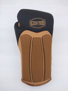 Boxign Trend Gants de boxe en cuir de vachette personnalisés nouvelle vente à chaud taille 12oz 14oz 16oz or véritable gants de boxe gagnants - Product Image 3