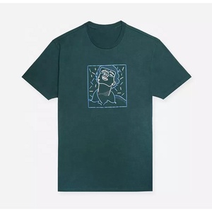 Vente en gros OEM Chemise homme lourde en coton T-shirt surdimensionné T-shirts manches courtes avec logo personnalisé T-shirts de haute qualité pour hommes - Product Image 6