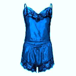 <b>Women's</b> Customisable Satin Sleepwear Set-Sexy Top Bottom Shorts <b>Thermal</b> Knitted Summer Spring Manufactured Daisyapparel India - Product Image 2