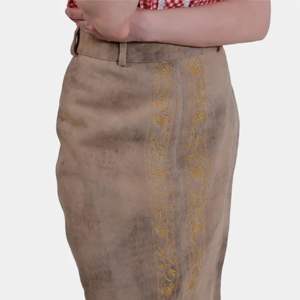 กระโปรงหนังบาวาเรียพรีเมี่ยมสำหรับผู้หญิงกระโปรงออคโทเบอร์เฟสต์สไตล์เยอรมันดั้งเดิมปักตามสั่งสำหรับงานเทศกาล - Product Image 6