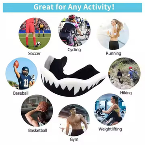 Protège-dents de sport en gros pour l'entraînement et la protection, équipement de boxe, protège-dents de football américain, protège-dents à double attelle - Product Image 6