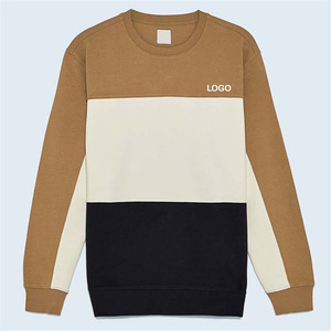 Sweat-shirts pour hommes en couleurs contrastées, prix bas, style streetwear décontracté pour l'hiver, en coton, nouveau design. - Product Image 3
