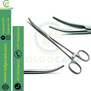 คีมล็อกเครื่องมือผ่าตัด Rankin Cille hemostat 6.25โค้ง - Product Image 2