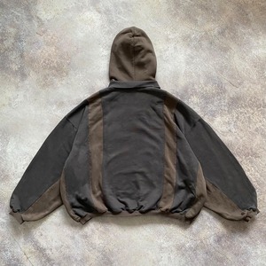Vente en gros de sweat à capuche baggy épais 350 GSM pour hommes sweats à capuche surdimensionnés respirants 100% coton impression numérique pour l'hiver - Product Image 6