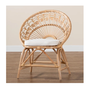 Silla de ratán hecha a mano de Vietnam Grado de exportación con marco duradero de acabado elegante y comodidad adecuada para los mercados globales - Product Image 2