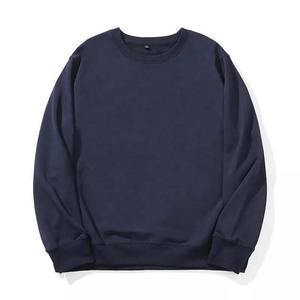 Prix de gros, best-seller, sweat-shirts de sport de haute qualité, manches longues, couleur noire, 100% coton, col rond, basiques d'hiver - Product Image 3