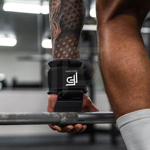 Vente en gros de crochets d'haltérophilie imperméables en néoprène de haute qualité avec logo personnalisé produit de sécurité de fitness - Product Image 5