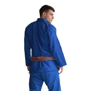Costume de karaté professionnel léger Jiu Jitsu Kimono uniforme d'entraînement BJJ Gi étiré et lavé à un prix compétitif - Product Image 5