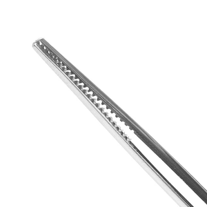 Pinzas Dentales de Acero Inoxidable de Calidad Alemana Meriam, con Punta Angulada Serrada, Ergonómicas, de 3 Mandíbulas, Clase I, para Aplicación Manual - Product Image 3