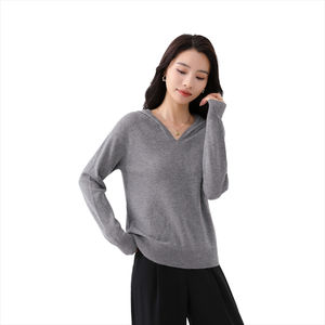 Men 100% Cotton Hoodie Casual Sweatshirt Line Ready-To-Wear High-End Sweater Autumn and Winter Knit <b>Jumper</b> Tops - Product Image 5