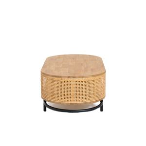 Gabinete de madera decorativo de ratán de alta calidad, muebles de sala de estar de madera dura, mesa de TV, mesa de gabinete duradera - Product Image 3