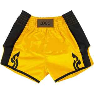 กางเกงขาสั้น MMA สำหรับผู้ใหญ่ใส่โลโก้ได้ตามต้องการ - Product Image 1