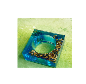 Porte-ronds de serviette en résine exclusivement la dernière conception logo personnalisé rond de serviette en résine du fabricant en Inde - Product Image 6