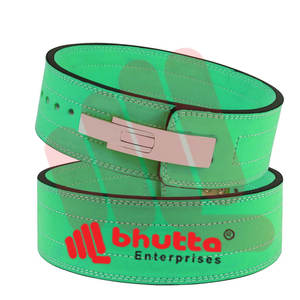 Soporte de cintura de alta calidad gimnasio Fitness Power entrenamiento cinturón de levantamiento de pesas fábrica personalizada cuero de vaca cinturones de levantamiento de pesas - Product Image 6