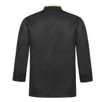 Desain Terbaru Jaket Koki Katun Tahan Lama Dapat Disesuaikan Pakaian Kerja Ringan Terlaris Buatan Pakistan MOQ Rendah