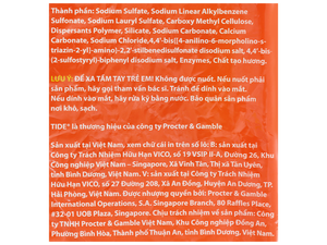 Détergent en poudre Tide Super White 5,3 kg en gros, 3 sachets - Product Image 2