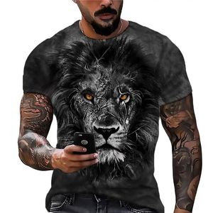 Camisetas personalizables profesionales de la mejor calidad, camisetas al por mayor con impresión de logotipo personalizado y sublimación para hombres, camisetas - Product Image 1