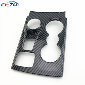 Kits de <span class=keywords><strong>Interior</strong></span> de coche con aspecto de carbono ABS, cubierta de Panel de portavasos de Control Central, pegatina para <span class=keywords><strong>Ford</strong></span> <span class=keywords><strong>Kuga</strong></span> ST Line Escape C482 2020-2025 - Product Image 2