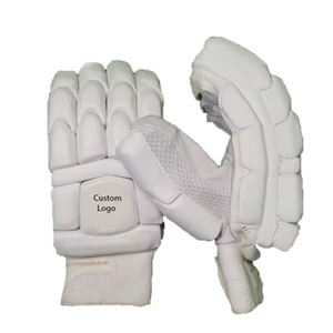 Guantes de bateo de cricket unisex de alta calidad personalizados con precio al por mayor de fábrica hechos en Pakistán con opciones OEM y ODM - Product Image 4
