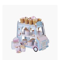 Straße Eis Auto LKW Dessert LKW Kuchen Tablett Kuchen Tablett Party Hochzeit Herzstück Kuchenst änder