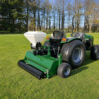 Outil multifonction de régénération de gazon de 1450 mm avec semoir pneumatique pour la re-séma - Prix de dépôt
