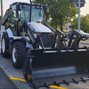 รถตักล้อยางไฮโดรเมค HMK102B อัลฟ่า ขนาด 10 ตัน พร้อมอุปกรณ์ตักดินสำหรับงานก่อสร้างหนัก - Product Image 2