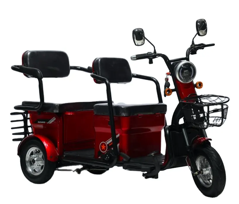 Tricycle de cargaison moto de haute qualité FI Tricycle électrique 48V 20AH/32AH 500W moteur différentiel trois roues moto Cargo