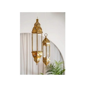 Iron <b>Candlestick</b> <b>Holder</b> Hanging Metal Lanterns for Home Decoration Customizable With 1-6 Color Print for Easter - Product Image 6
