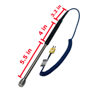 Sonde de Surface TECPEL TPK-04, capteur de Thermocouple de Type k de température