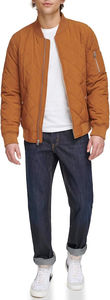 Chaqueta Bomber de alta calidad hecha a medida para hombre, chaqueta de tela de lona de temporada de invierno con cuello levantado de talla grande para hombre - Product Image 6