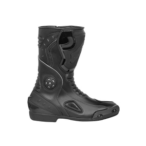 Chaussures de moto de sport en cuir, imperméables et respirantes à prix bon marché, botte de moto de course pour hommes - Product Image 2