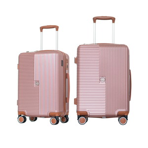 En stock 620 pièces valises marron accessoires cabine bagages sécurité serrure numérique valise en aluminium Hung Phat fabricant - Product Image 4
