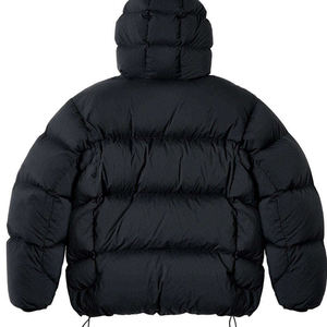 Vente en gros Veste matelassée pour homme avec logo personnalisé Veste d'hiver personnalisée OEM Veste d'extérieur à poches et à bulles pour homme - Product Image 6