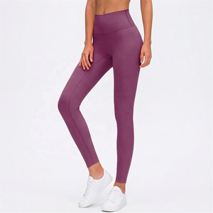 Leggings de Yoga de Cintura Alta para Mujer, Color Morado, Material Spandex/Nylon, Elásticos en Cuatro Direcciones, 220g, Marca ROLEIN - Product Image 4