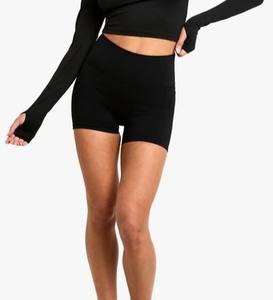 Breathable Casual Wear Sweat <b>Shorts</b> Summer Solid Colo Wholesale Comfortable Fabric <b>Shorts</b> <b>Women</b> Fitted <b>Short</b> - Product Image 1