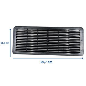 Grille de rideau de toit ouvrant pour Mercedes Classe E (W210-W211) -NOIR 2 pièces - Product Image 2