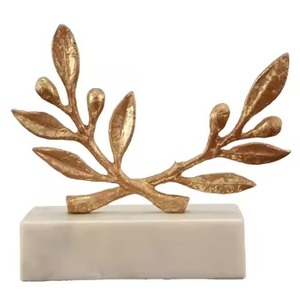 Objeto Decorativo de Metal Artístico para Mesa Redonda, Figura Moderna de Diseño, Exhibición de Mesa Atractiva, Adorno Decorativo de Lujo - Product Image 5