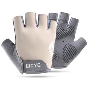 Gants de musculation personnalisés à demi-doigts, gants de fitness, entraînement en salle de sport, entraînement en plein air, enveloppe de poignet réglable, antidérapants, gants de vélo OEM - Product Image 3