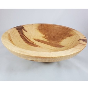 ชามสลัดไม้สไตล์โบฮีเมียนทำด้วยมือคุณภาพสูงเครื่องใช้ในครัวทำจากเขาแกะขัดเงา - Product Image 1