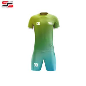 Nuevo 2025 personalizado marca fútbol Jersey calidad OEM fútbol Jersey hombres fútbol uniforme conjunto para el equipo - Product Image 1