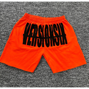 2025 été actif athlétique hommes Shorts coton pantalon élastique taille moyenne Logo personnalisé dessin animé sublimé grande taille Shorts de sport - Product Image 2