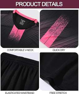 Camiseta de Fútbol Unisex de Secado Rápido, Ecológica, Antibacteriana, 100% Poliéster, Ligera y Transpirable de Alta Calidad de Fabricante Pakistaní - Product Image 3